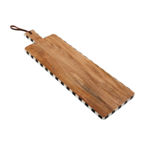 LONG BISTRO CHECKED EDGE BOARD